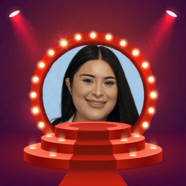 Armando Gomez profile picture in a theater frame.