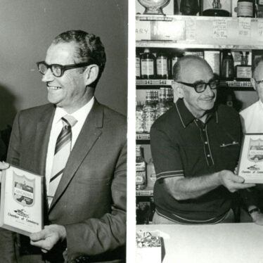 1970 Arcadia Member Plaque Presentation Page header