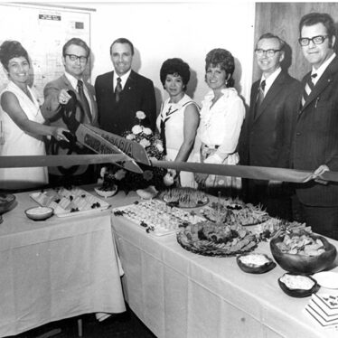 Ribbon Cutting 1972