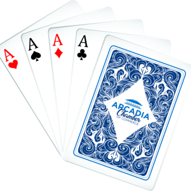 All 4 Ace's of a deck of card