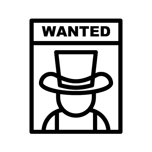 Wanted Poster Icon