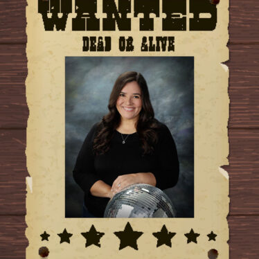 Cyndi Villa Headshot on Wanted Poster