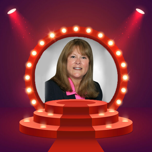 Brooke Perez profile picture in a theater frame.