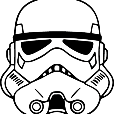 Stormtrooper helmet icon.