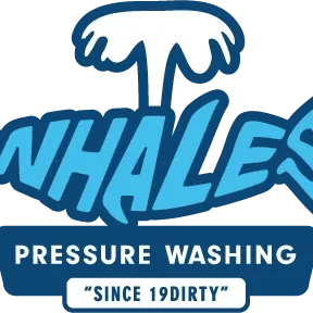 Whales Pressure Washing logo.