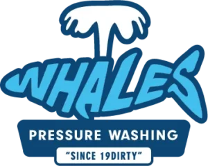 Whales Pressure Washing logo.