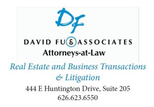 David Fu logo from AAR July 2018 Law Offices of David Fu logo